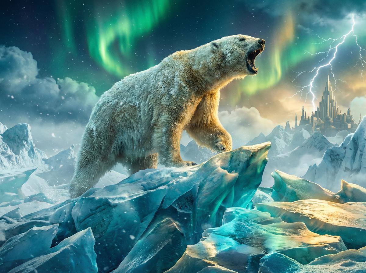 51吃瓜北极熊冰川巡游视频