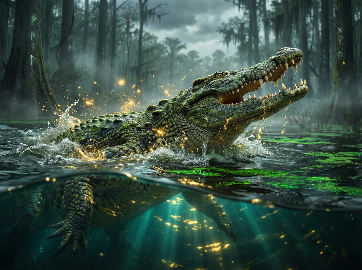 51吃瓜尼罗鳄水下伏击视频